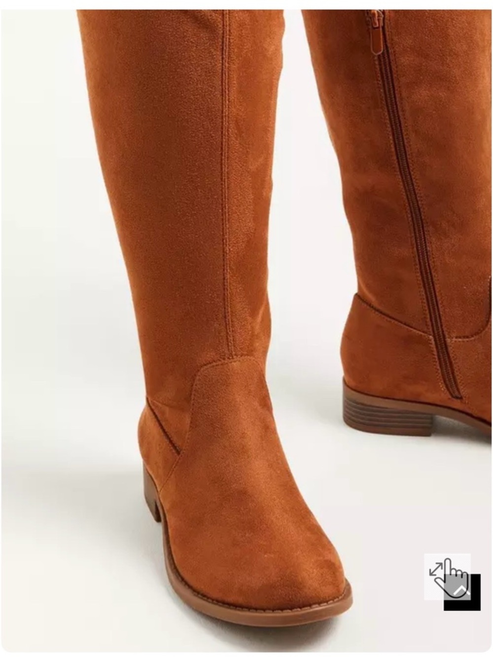 Stretch Flat Over The Knee Boot (WW) - Picture 3 of 5